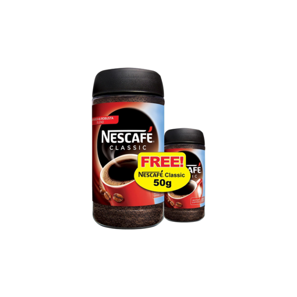 Nescafe Classic Jar 200g Free 50g Market Place Sg